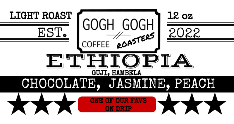 12oz Washed Ethiopia yirgacheffe