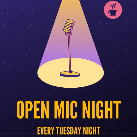 Tuesday night open mic 🎤